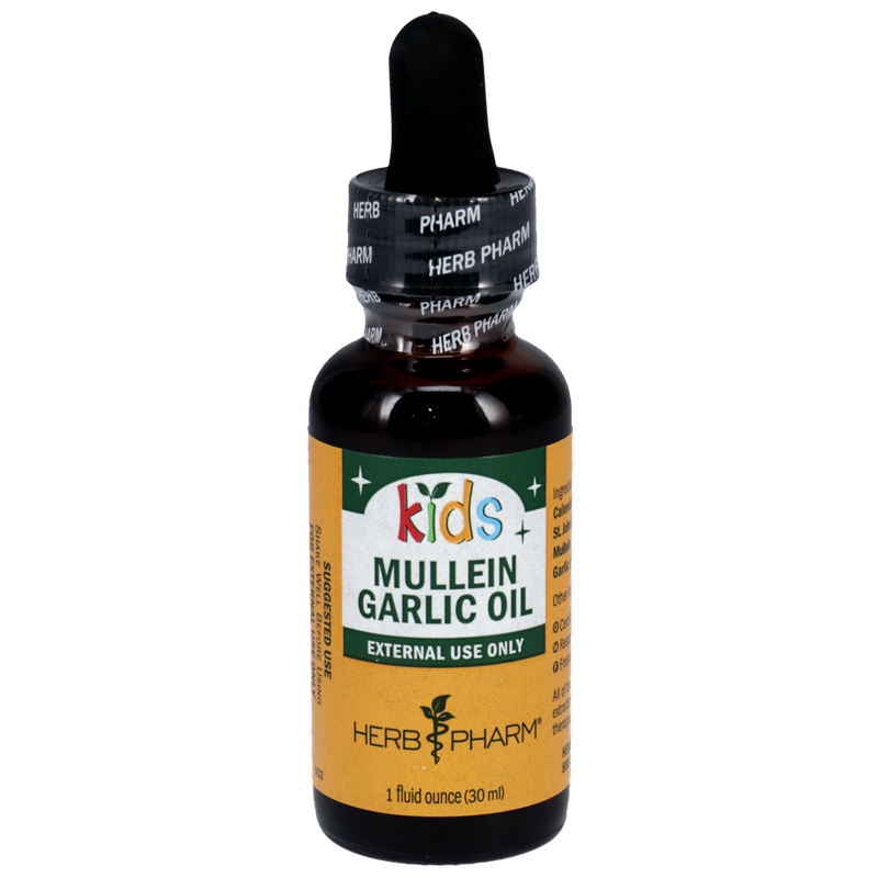 Kids Mullein Garlic Oil Herb Pharm