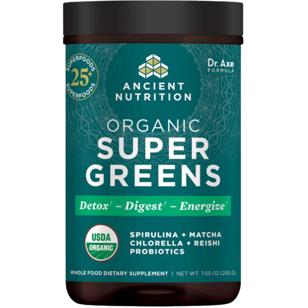 Organic SuperGreens Powder Ancient Nutrition