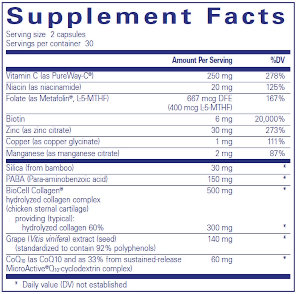 Hair/Skin/Nails Ultra Pure Encapsulations