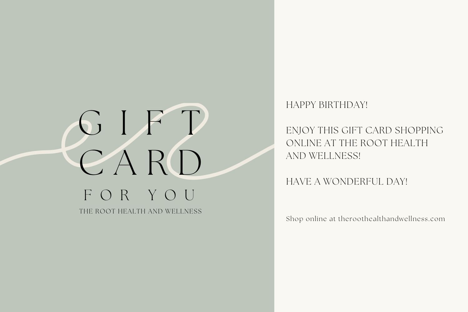 Gift card