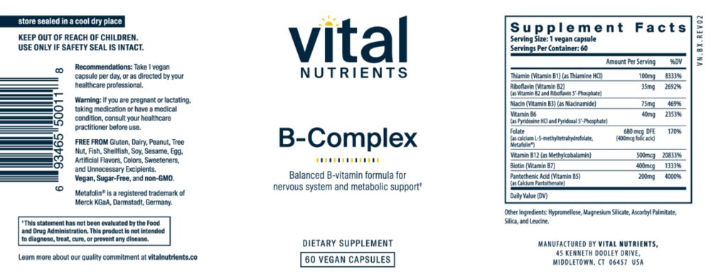 B-complex Vital