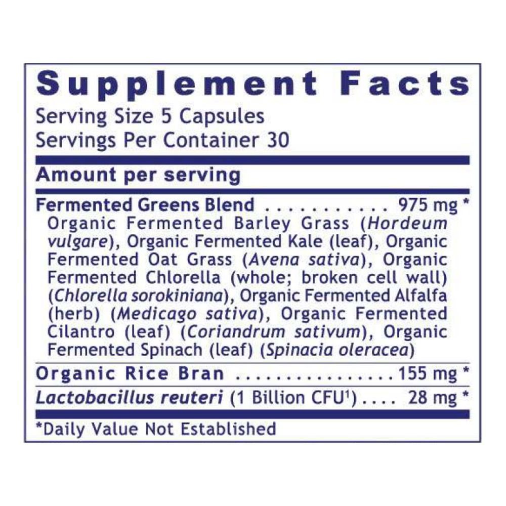 Probiotic Fermented Greens