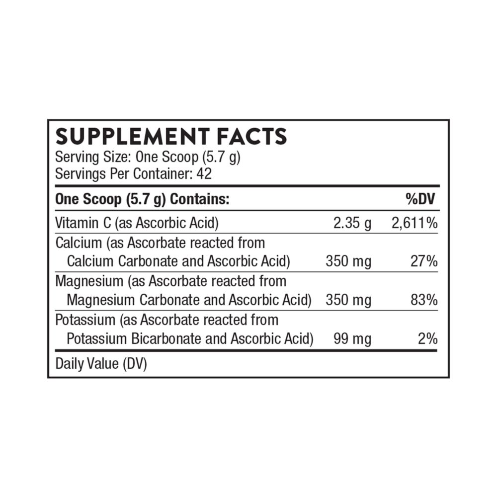 High Potency Vitamin C (formerly Buffered C Powder)