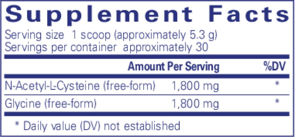 NAC + Glycine powder Pure Encapsulations