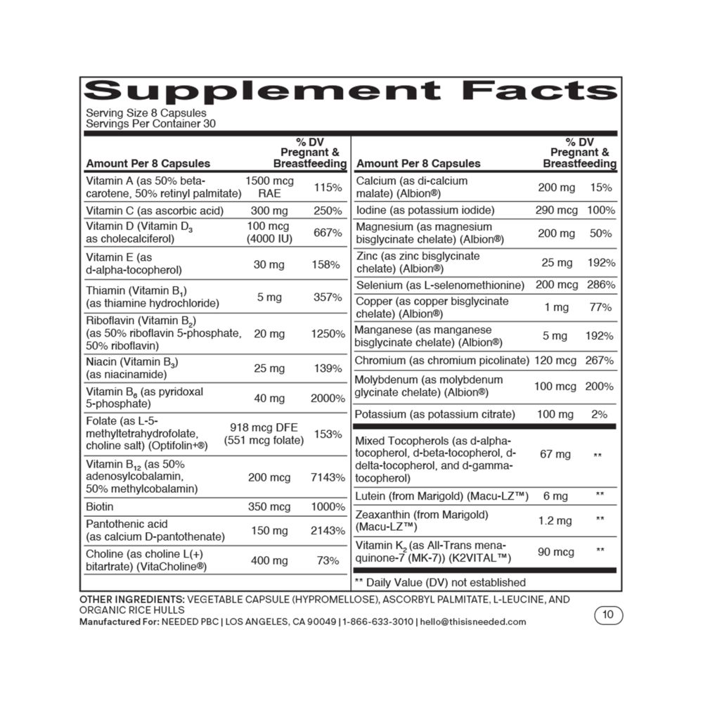 PreNatal Multi Caps- Needed