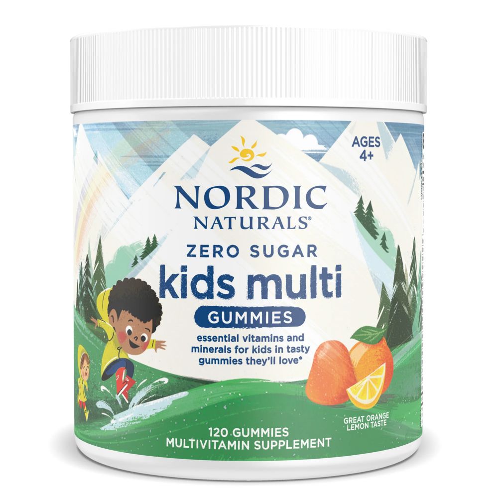 Zero Sugar Kids Multivitamin Gummies- Nordic Naturals