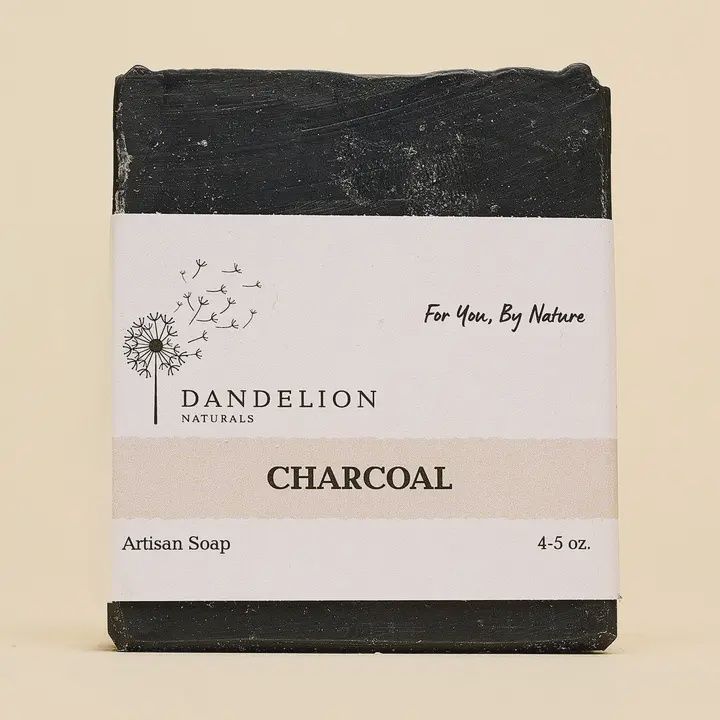 Activated Charcoal Bar Soap Detoxifying Face Soap