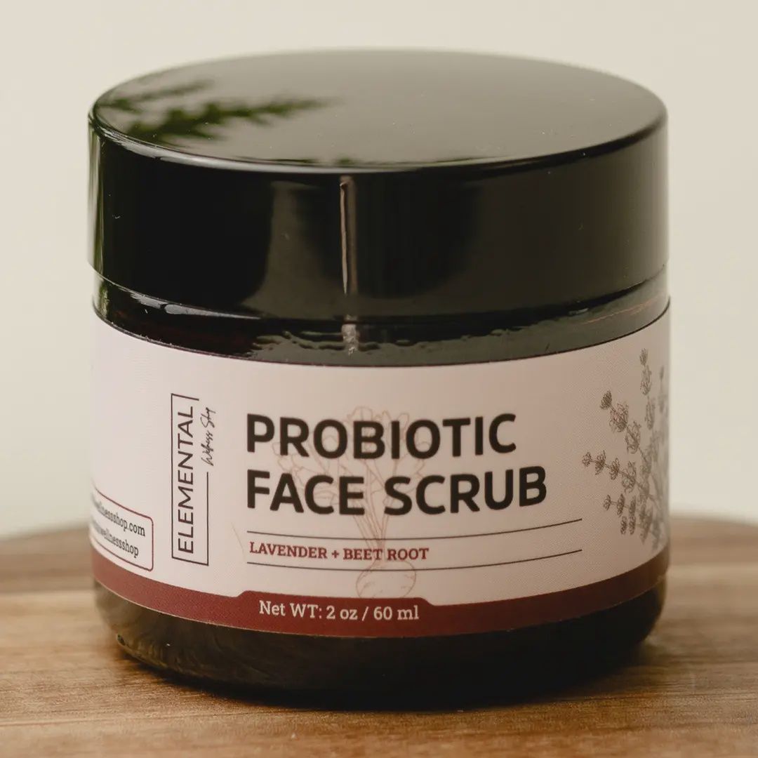 Probiotic Face Scrub | Lavender Scrub | Natural Exfoliation