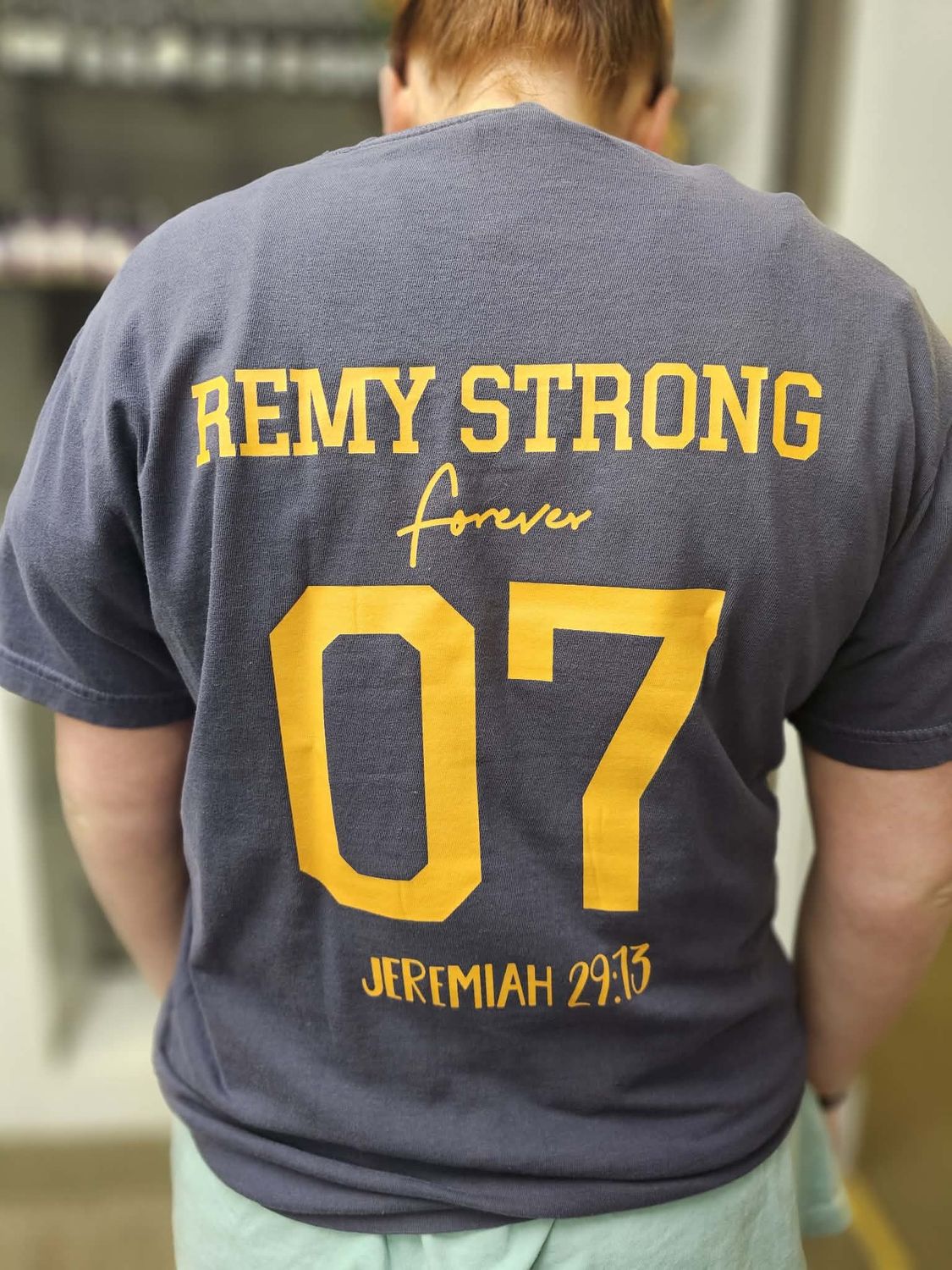 Forever 7 Remy Strong Tshirts
