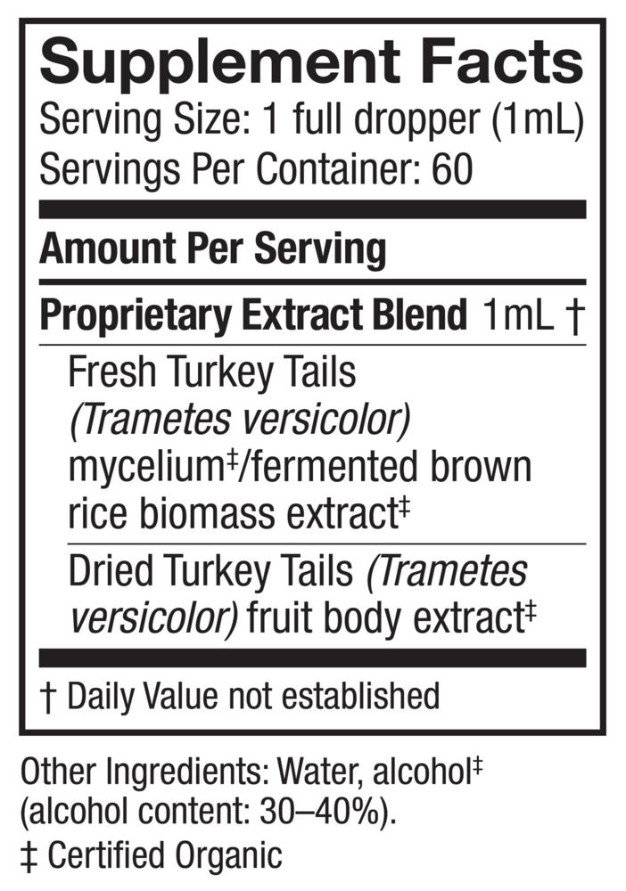 Host Defense Turkey Tail (Trametes versicolor)