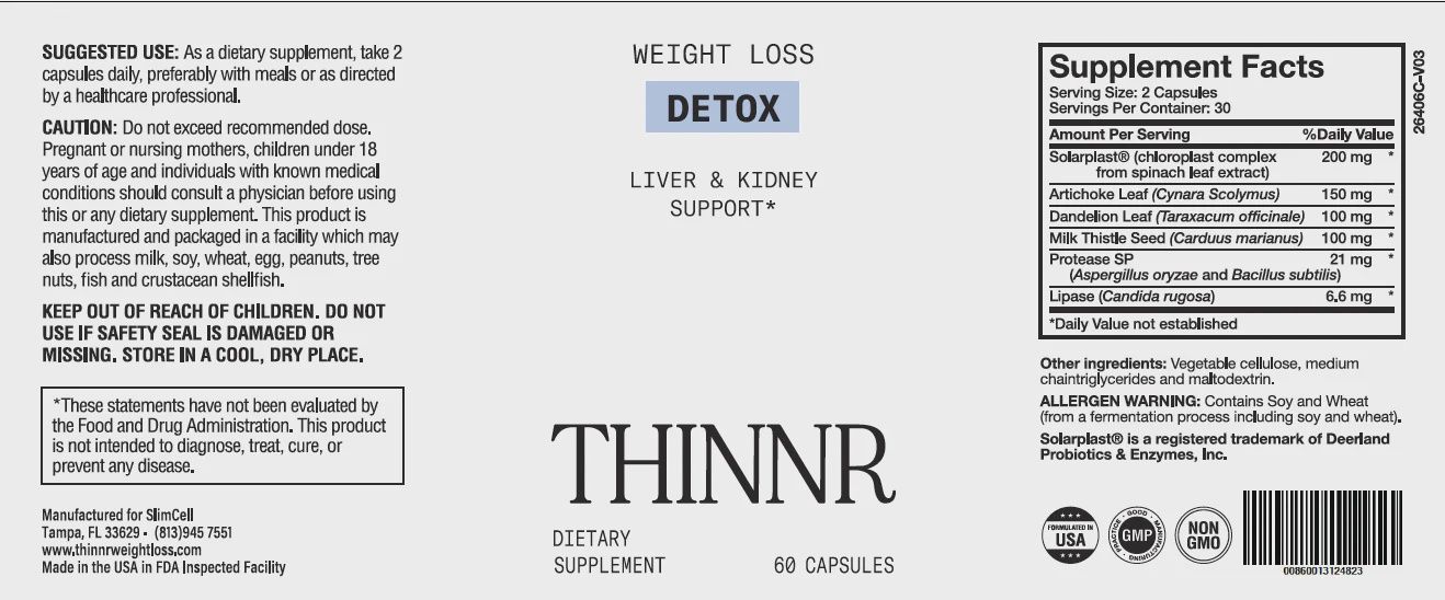 Thinnr Weight Loss Maintenance Stack - Supports sustainable weight maintenance