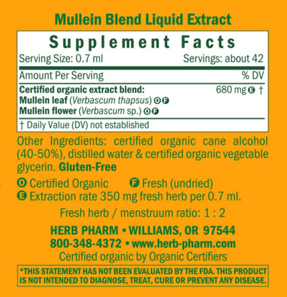 Mullein Blend- Herb Pharm