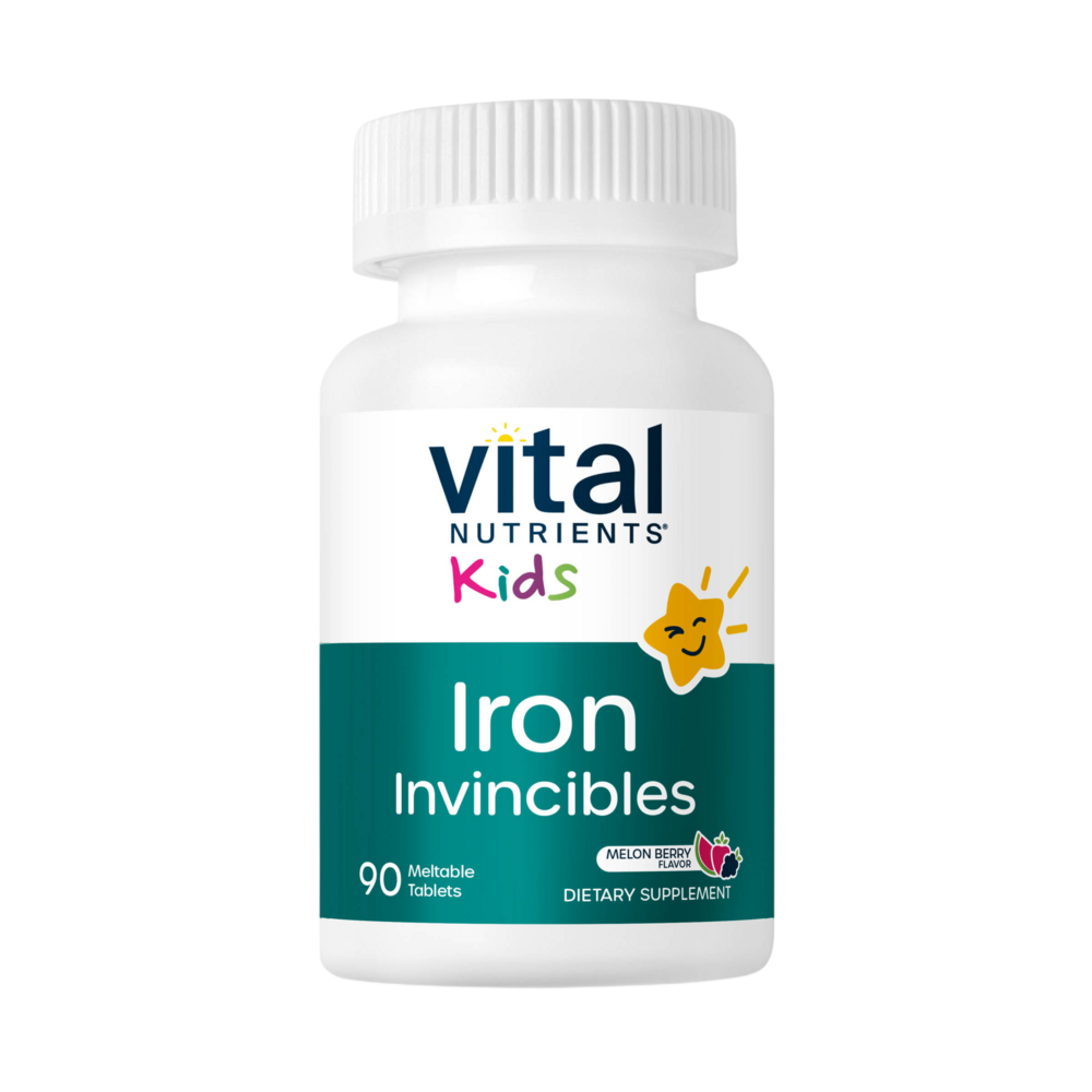 Kids Iron Invincibles, Meltable Tablets, Melon Berry