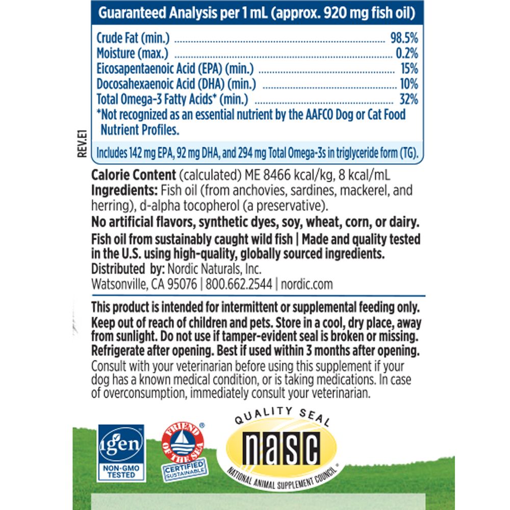 Omega-3 Pet (Cats and small dogs)