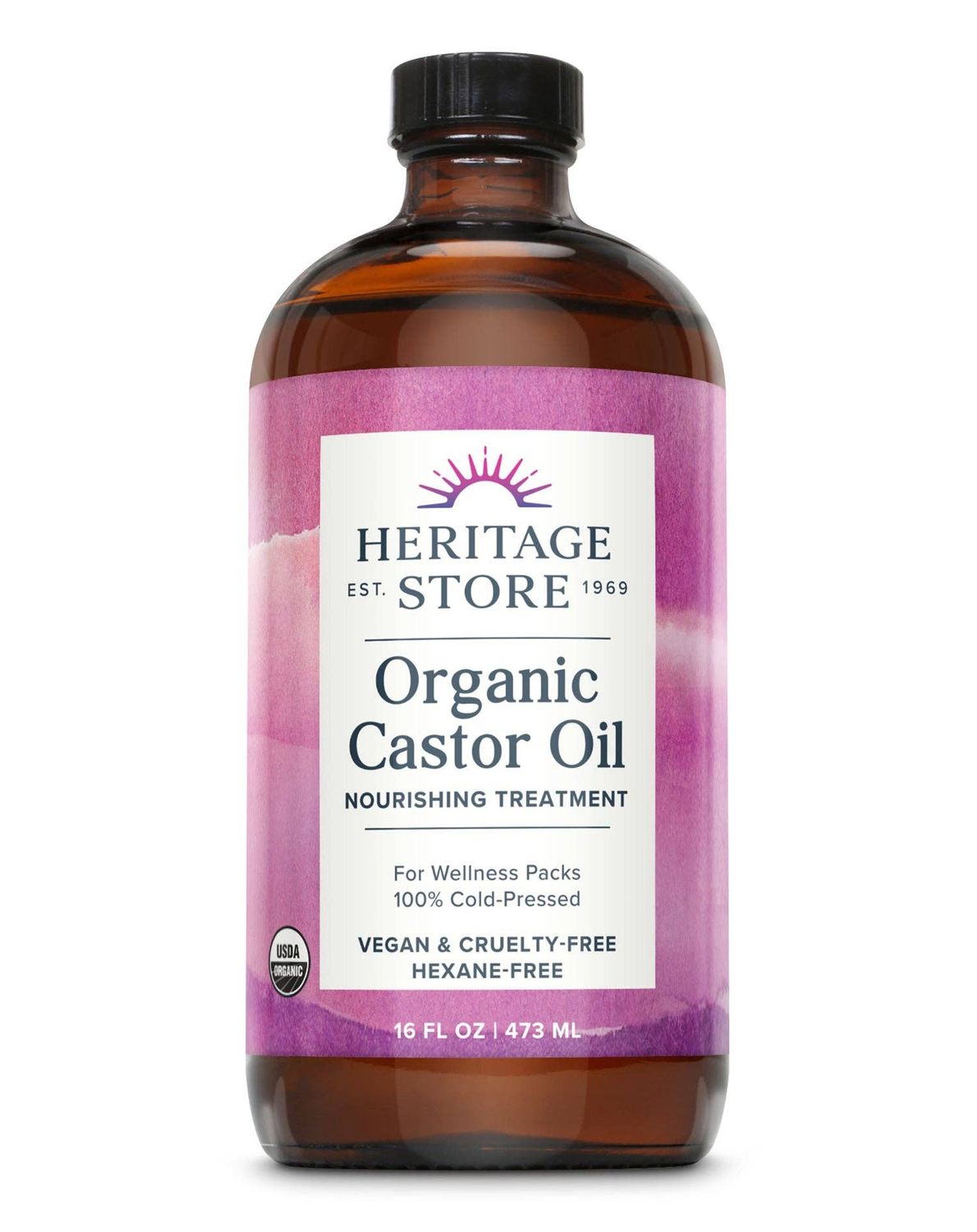 Organic Castor Oil 16 oz/32 oz