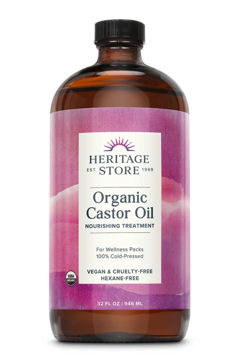 Organic Castor Oil 16 oz/32 oz