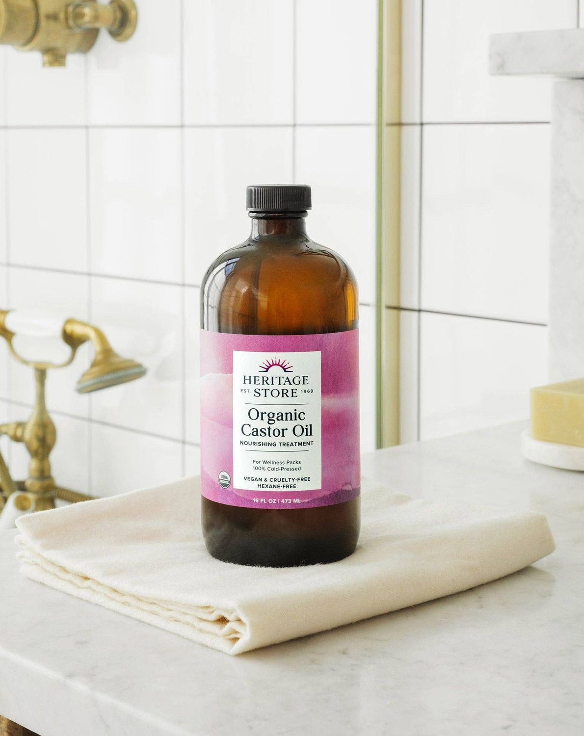 Organic Castor Oil 16 oz/32 oz