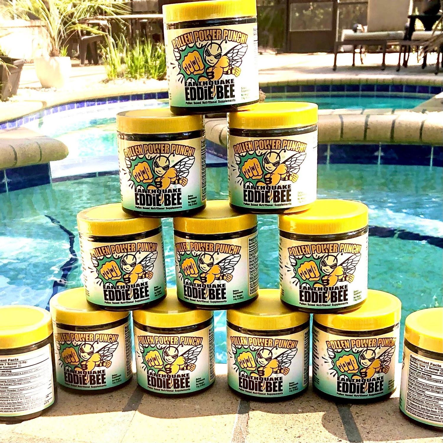 Earthquake Eddie Bee Pollen Power Punch