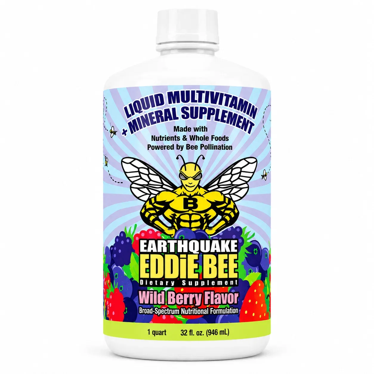 Earthquake Eddie Bee Liquid Multi &amp; Minerals
