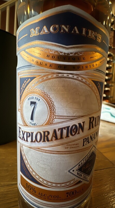 MACNAIRS EXPLORER 7YO PANAMA 70CL