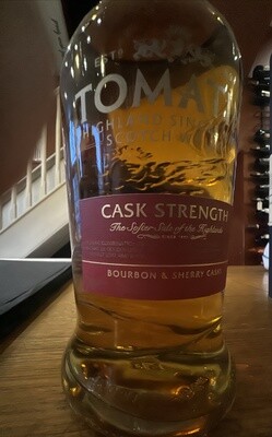 TOMATIN CASK STRENGTH BOURBON &amp; SHERRY