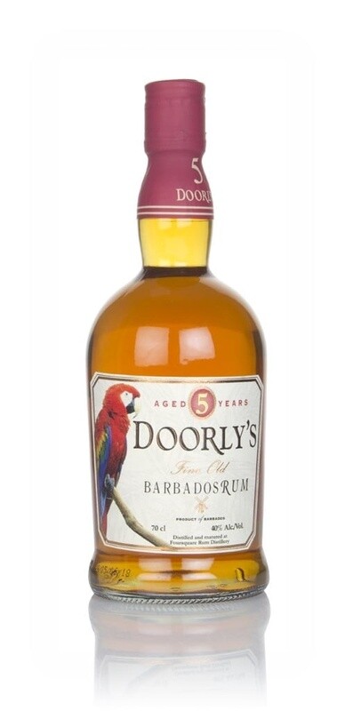 DOORLYS RUM 5 YO BARBADOS 70CL