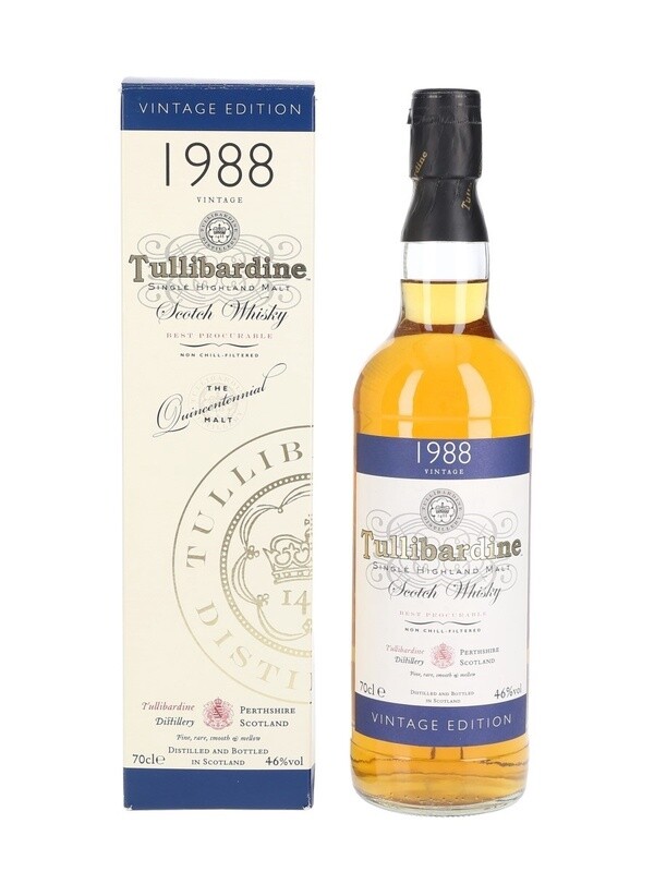 TULLIBARDINE 1988 70CL