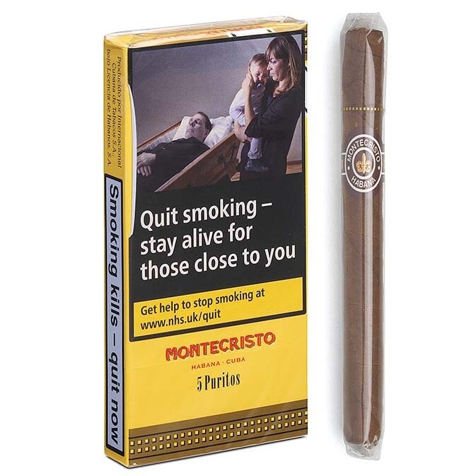 MONTECRISTO PURITOS PACK OF 5