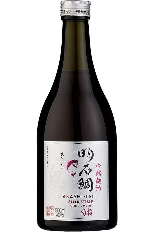 AKASHI SAKE SHIRAUME GINJO UMESHU 50CL