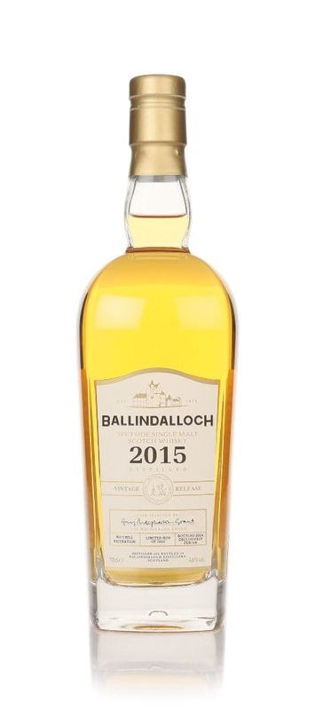 BALLINDALLOCH VINTAGE 2015 70CL