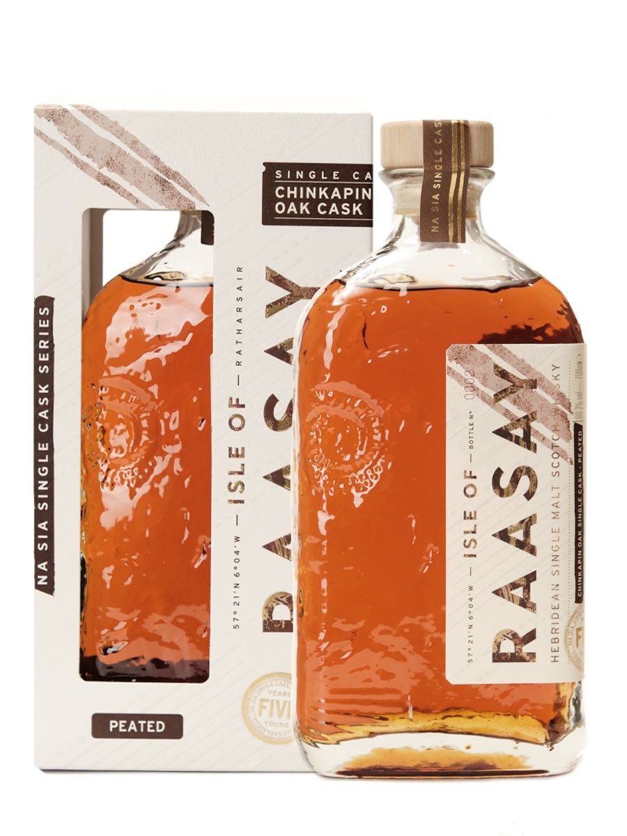 RAASAY NA SIA 5YO CHINKAPIN PEATED 70CL