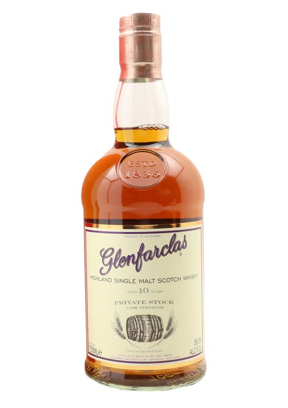 GLENFARCLAS 10YO JGS PRIVATE STOCK 70CL