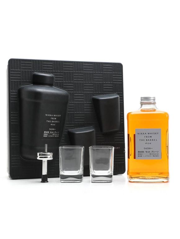 NIKKA FROM THE BARREL SILHOUETTE GIFT PACK 50CL