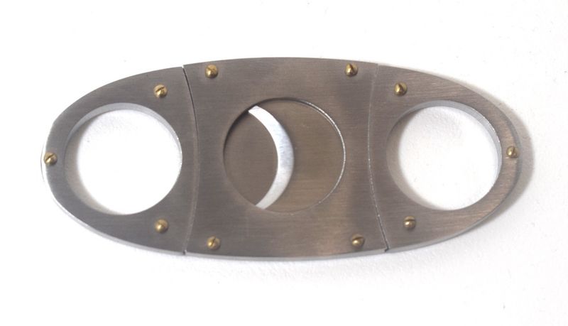 RIVETED STEEL CIGAR CUTTER