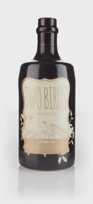 TWO BIRDS SIPPING GIN