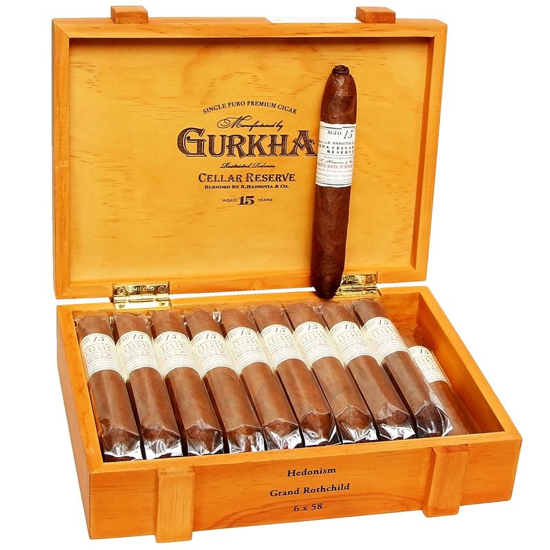 GURKHA CELLAR RESERVE 15YR  HEDONISM