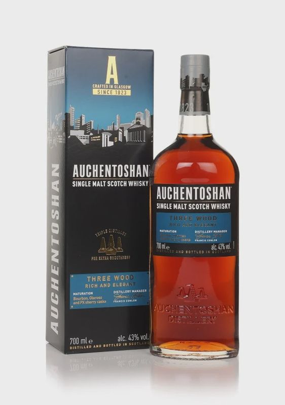 AUCHENTOSHAN THREE WOOD 70CL