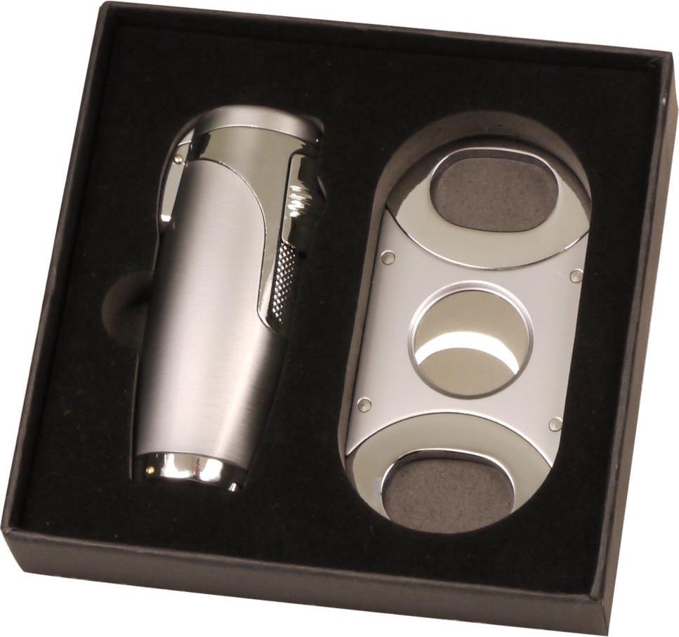 SKY 3 JET LIGHTER &amp; CUTTER GIFT SET