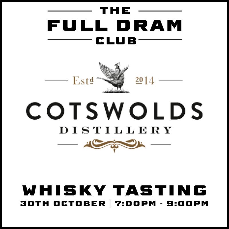 COTSWOLDS WHISKY TASTING