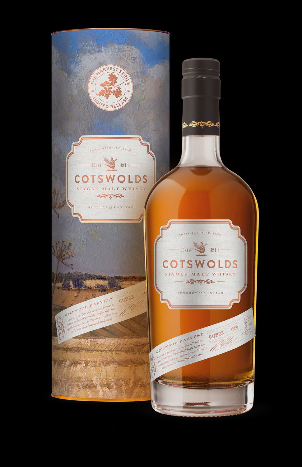 COTSWOLDS WHISKY | WYCHWOOD HARVEST 70CL