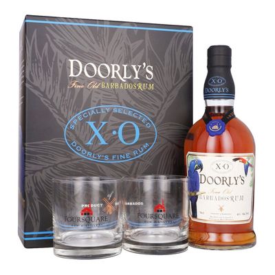 DOORLY'S XO RUM 70CL - GIFT PACK
