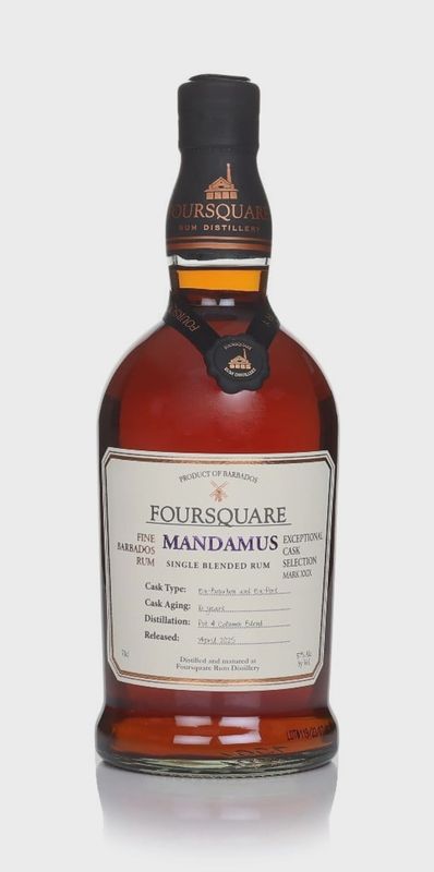 FOURSQUARE MANDAMUS - EXCEPTIONAL CASK SELECTION MARK XXIX 70CL