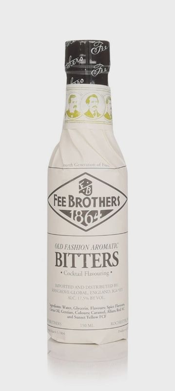 FEE BROS OLD FASHIONED BITTERS 15CL