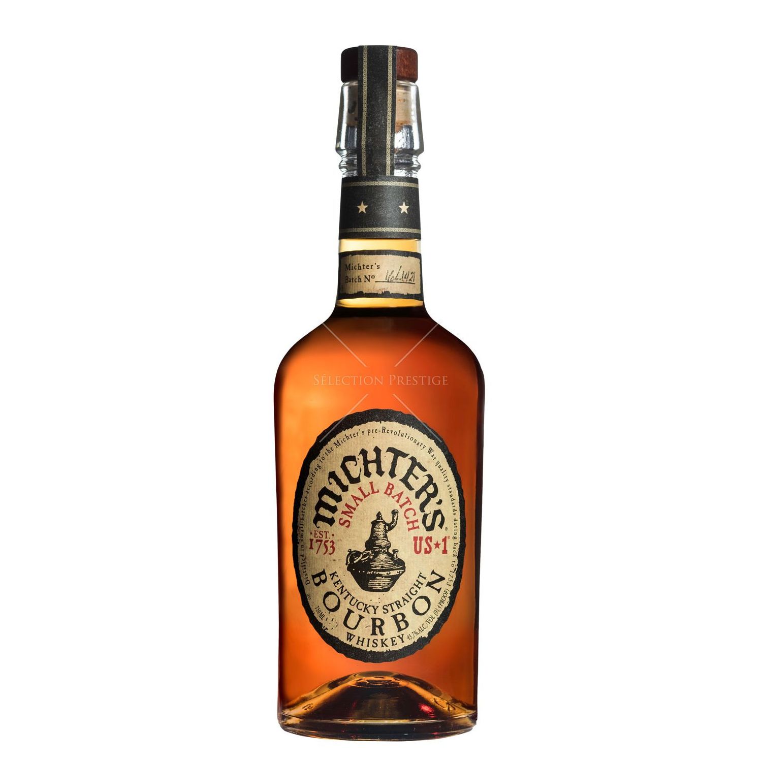 MICHTERS STRAIGHT BOURBON 70CL