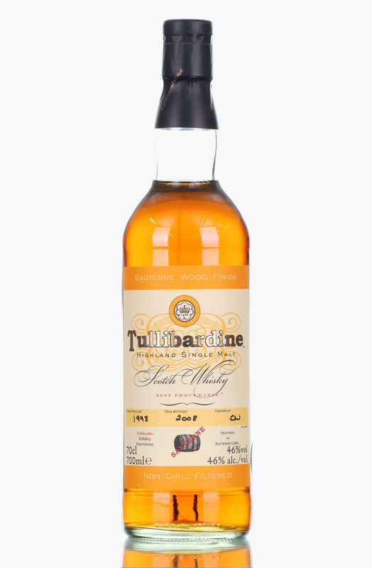 TULLIBARDINE 1993 SAUTERNES FINISH