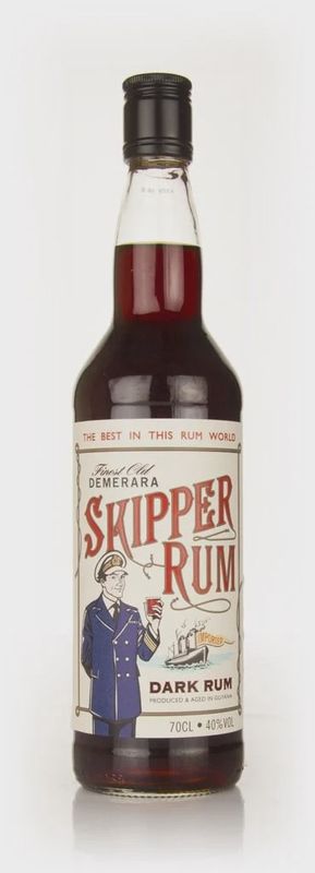 SKIPPER DEMERARA RUM 70CL