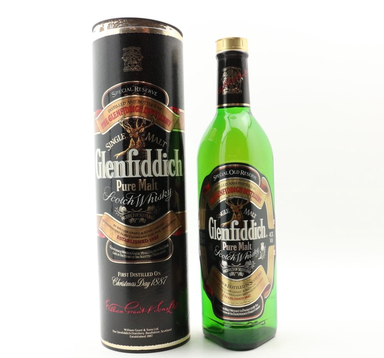 GLENFIDDICH PURE MALT 1990'S 1L