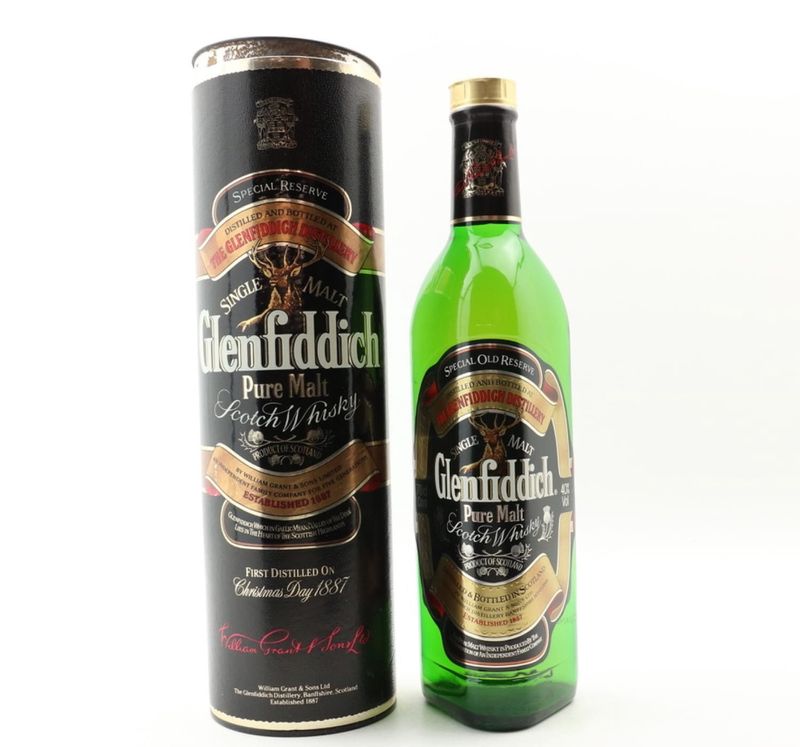 GLENFIDDICH PURE MALT 1990'S 1L
