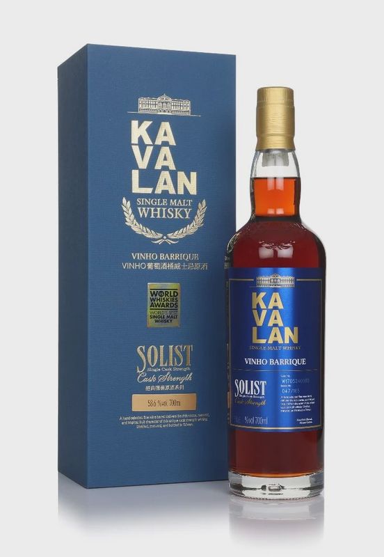KAVALAN WHISKY - SOLIST VINO BARRIQUE SINGLE MALT 70CL