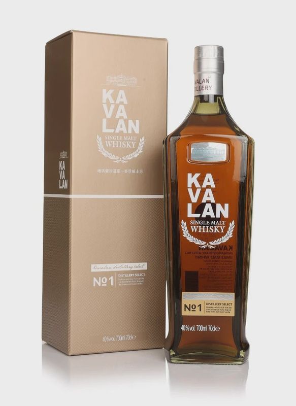 KAVALAN WHISKY SELECT NO1 SINGLE MALT 70CL